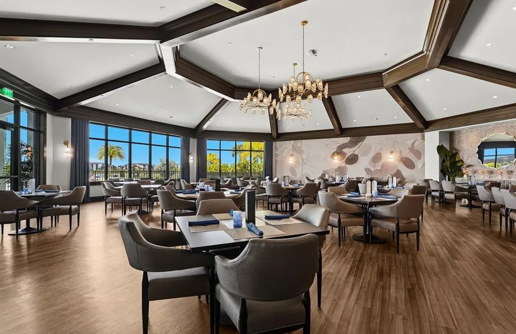 Clubhouse dining room at Babcock National