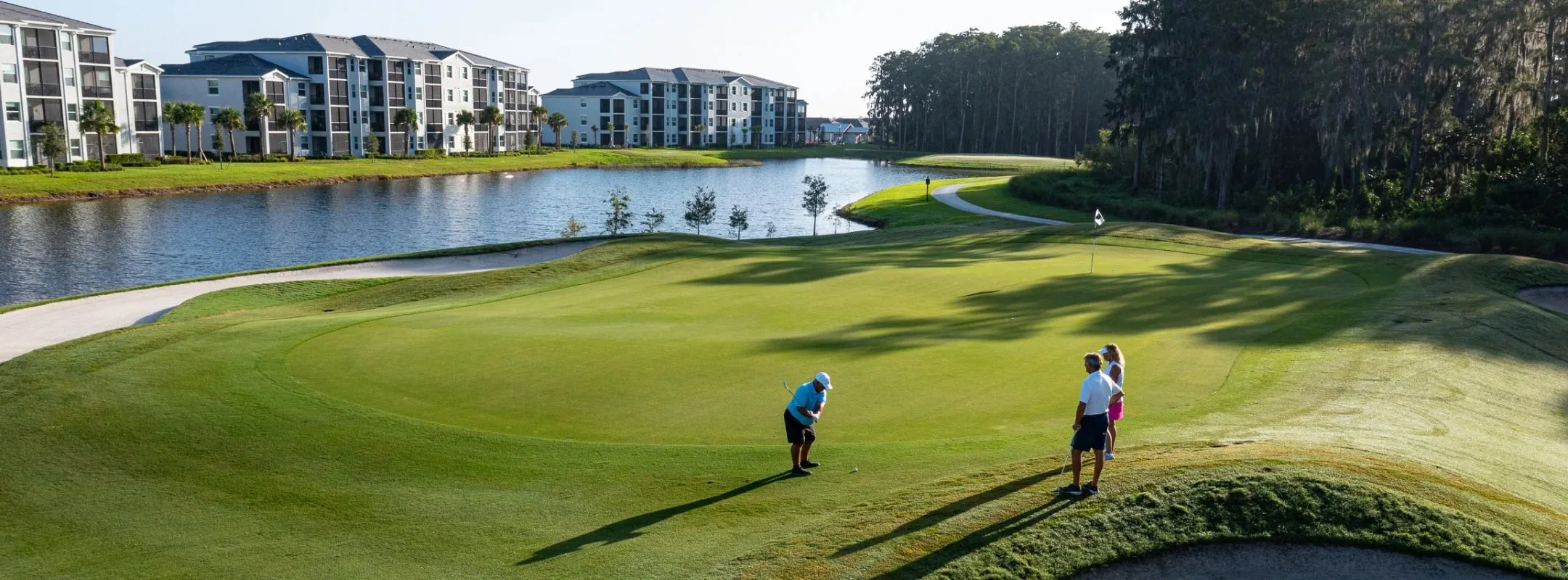 Golf course hero at The National Golf & Country Club (official Lennar).