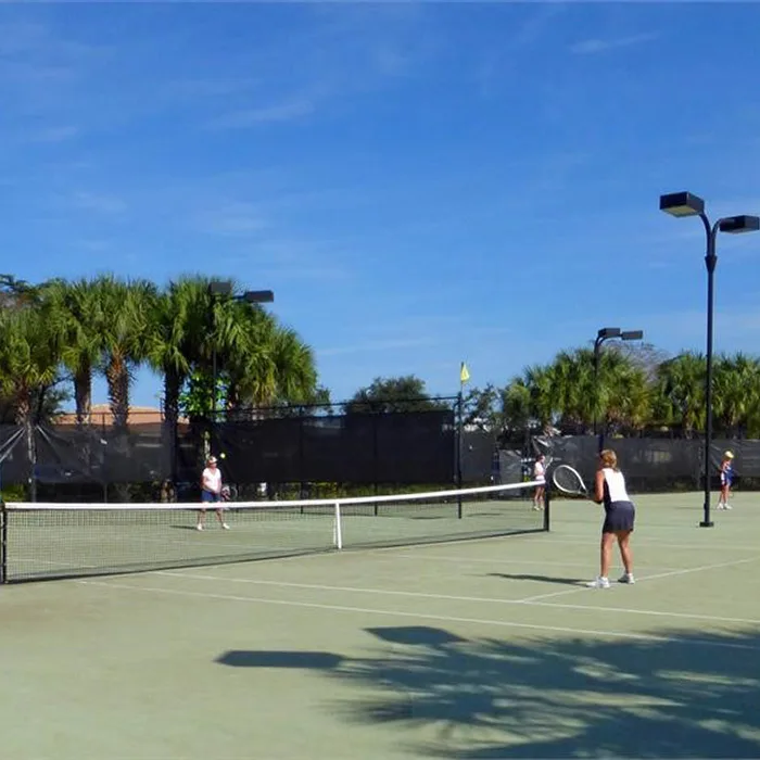 Tennis courts at Copperleaf (official club site).