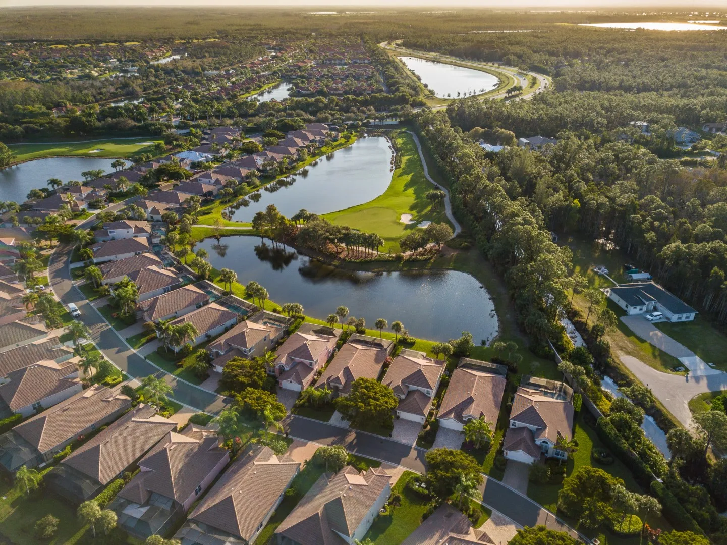 Spring Run community aerial