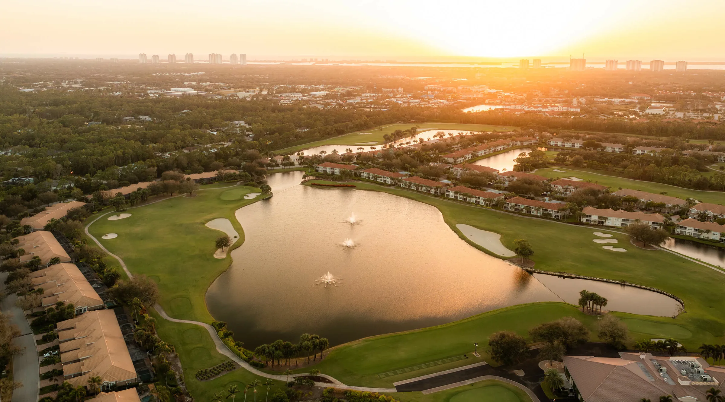 Spring Run Golf Club aerial