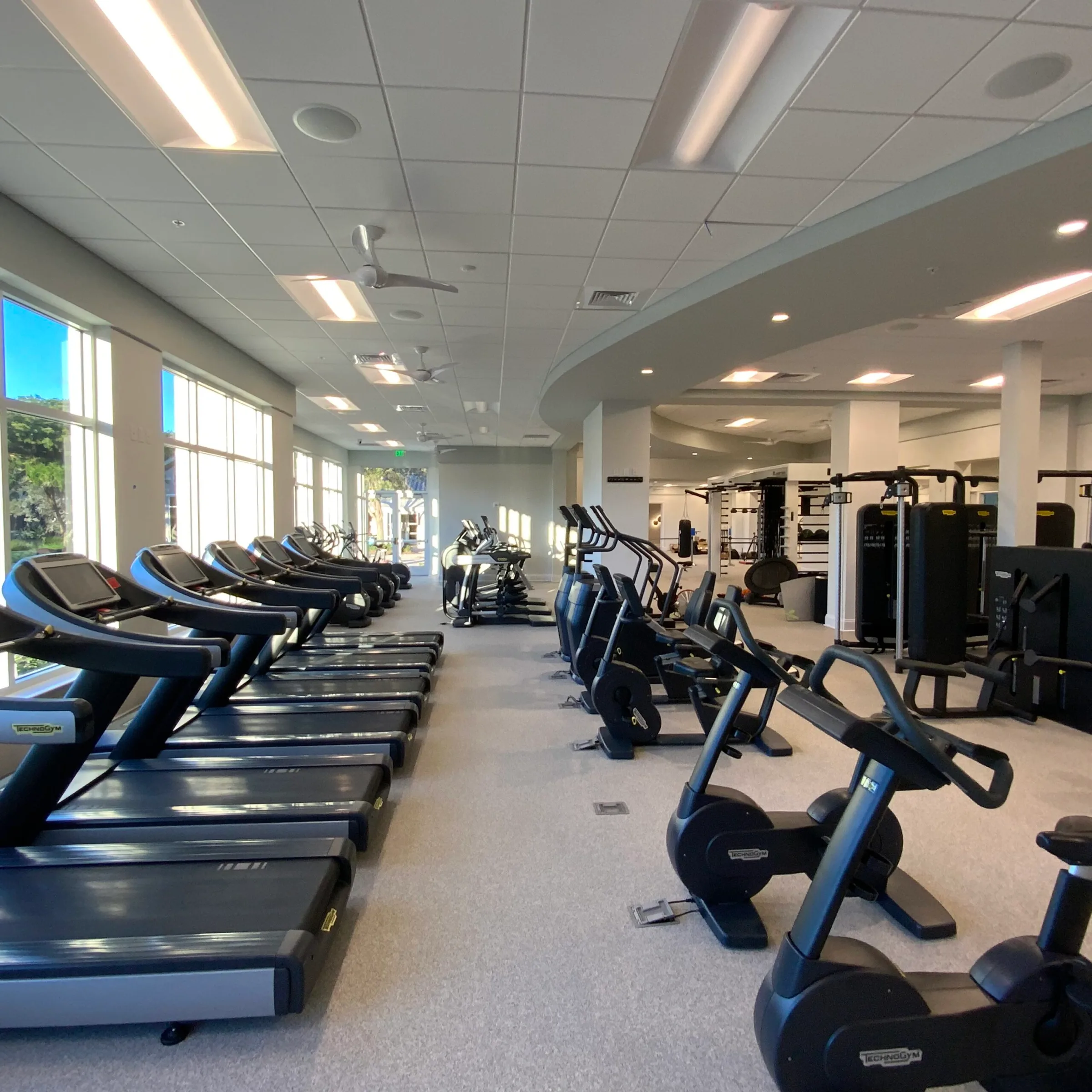 Fitness center at Lighthouse Bay at The Brooks (official association).