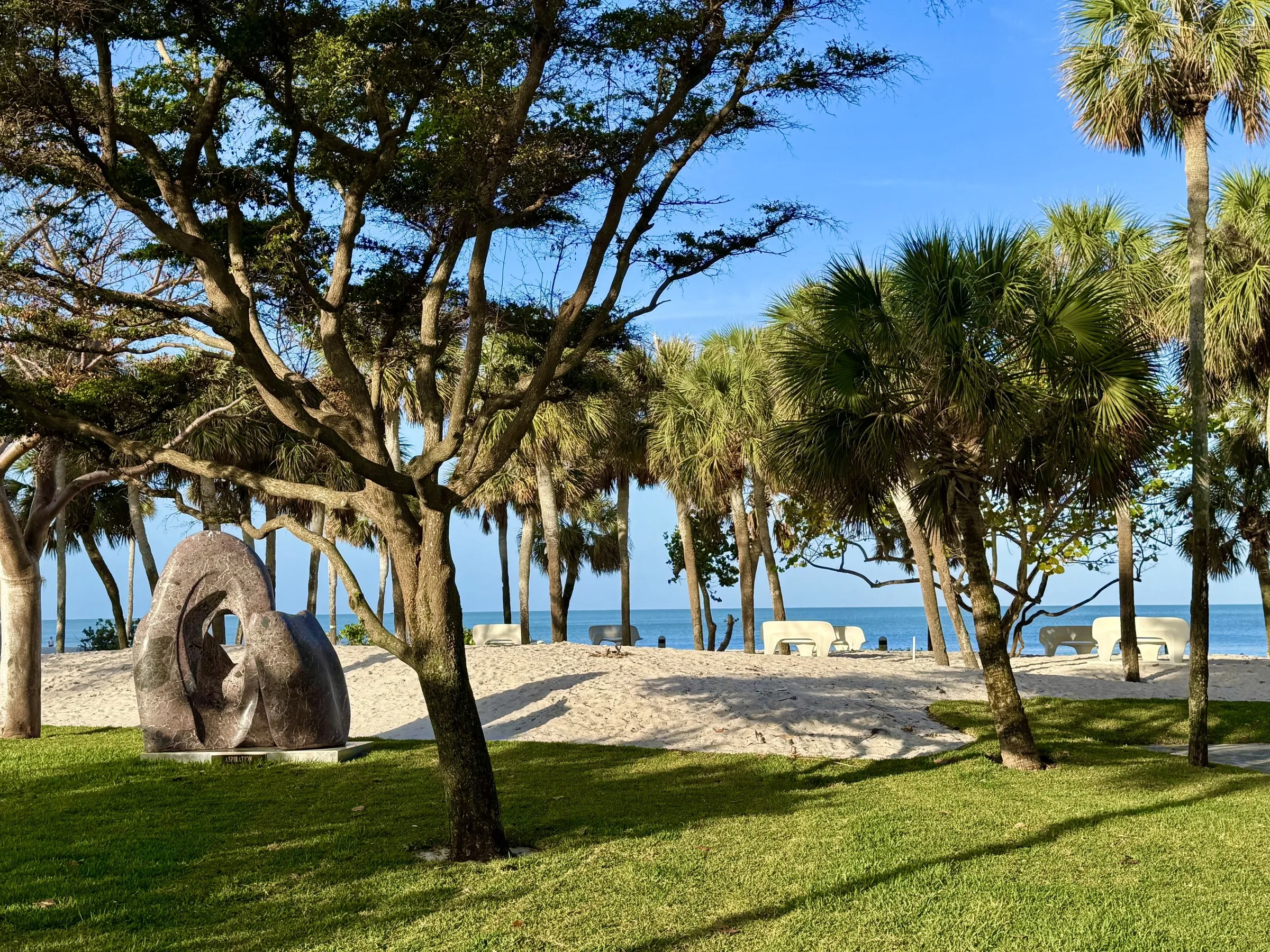 Park Shore Association private beach park amenity (official Beach Park Photos).