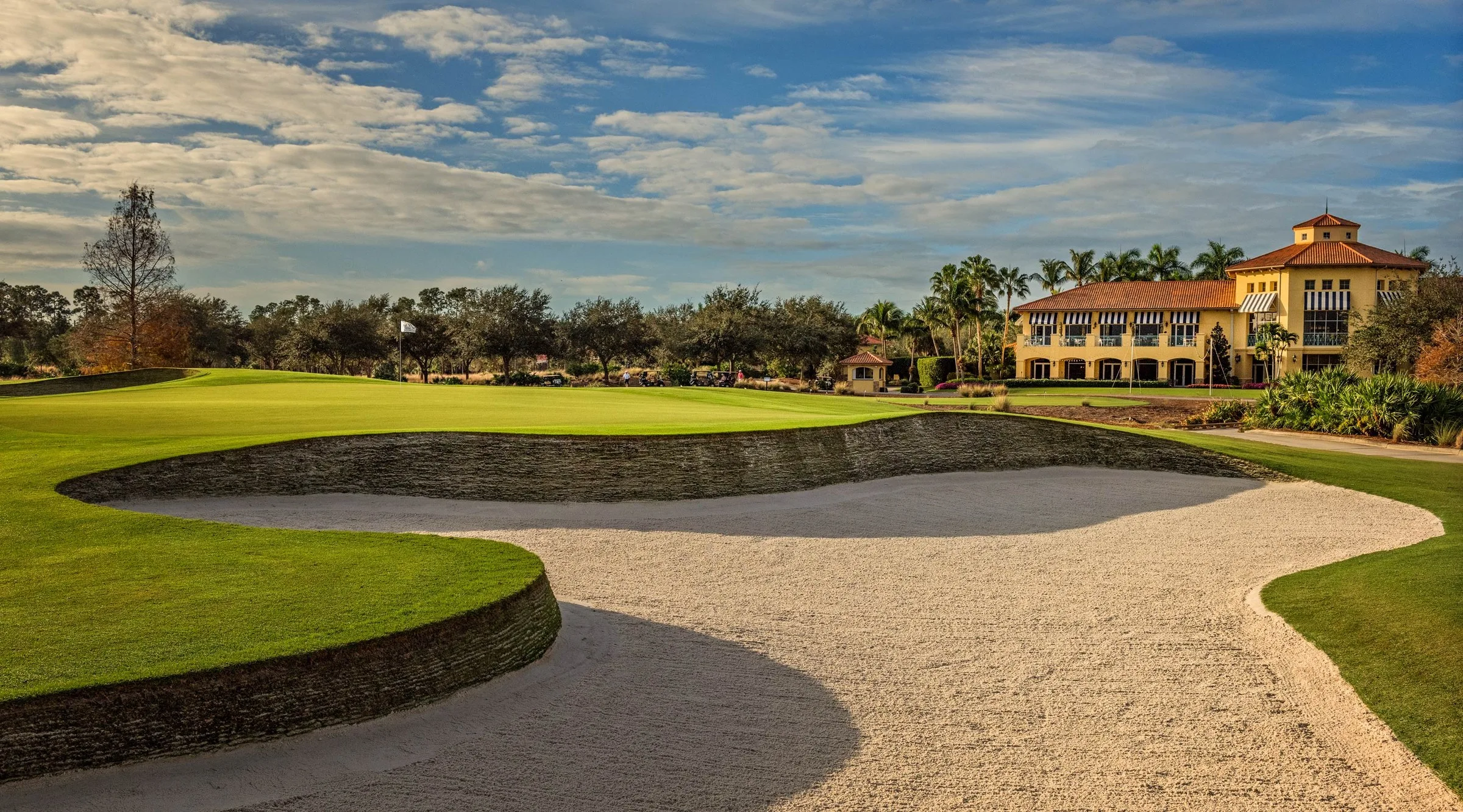 Black or Gold course scenery at Tiburon (official).