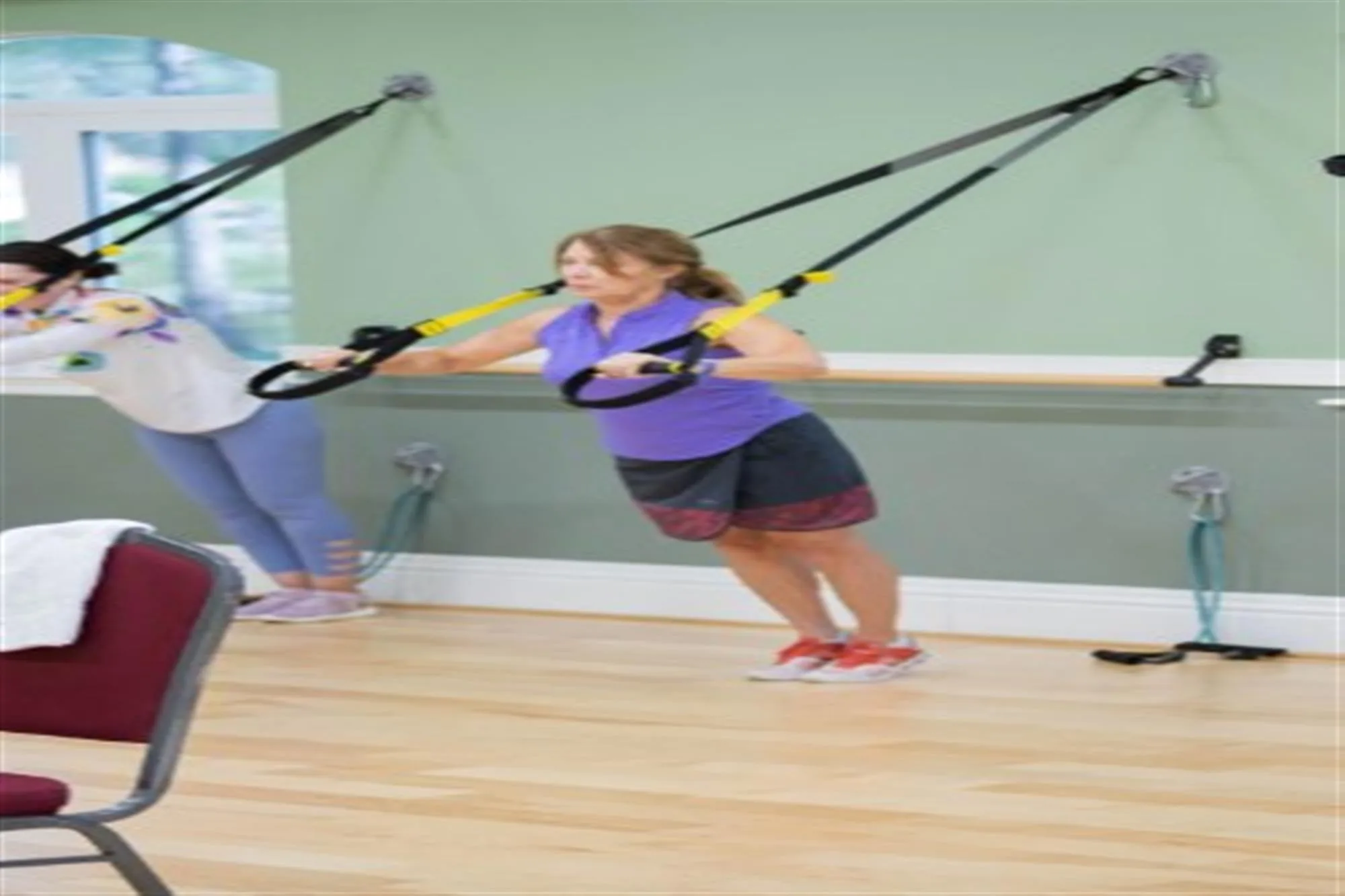 Fitness studio suspension training amenity at TwinEagles Club (official).