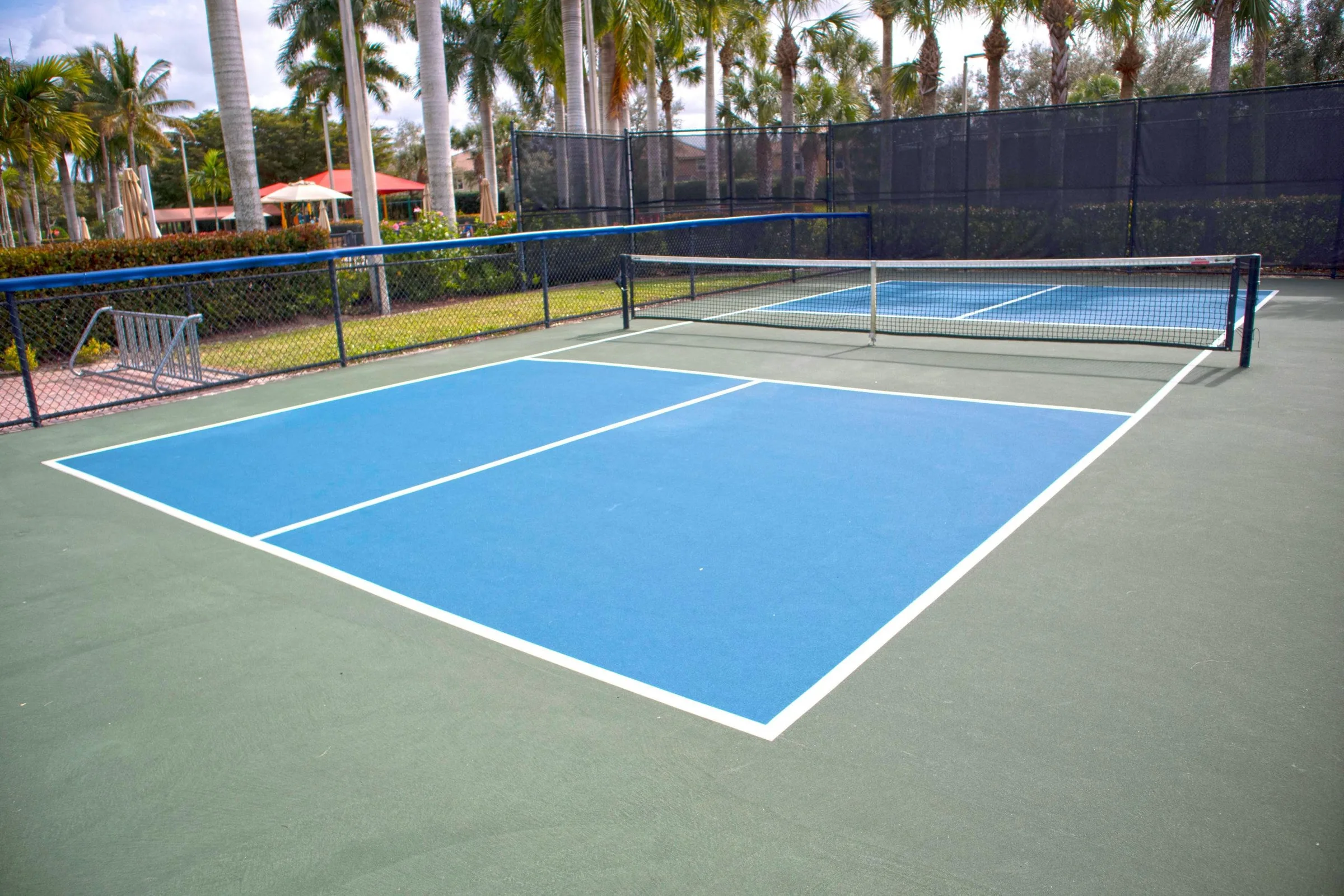 Pickleball courts at Bella Terra, Estero (official community site).