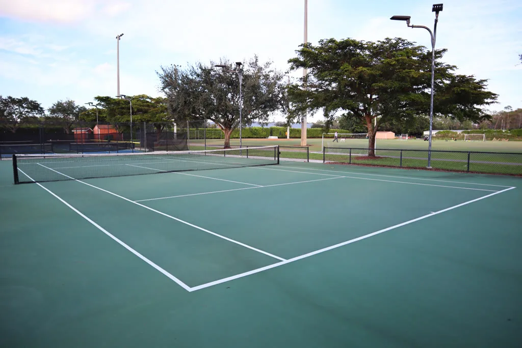 Stoneybrook tennis court and sports field