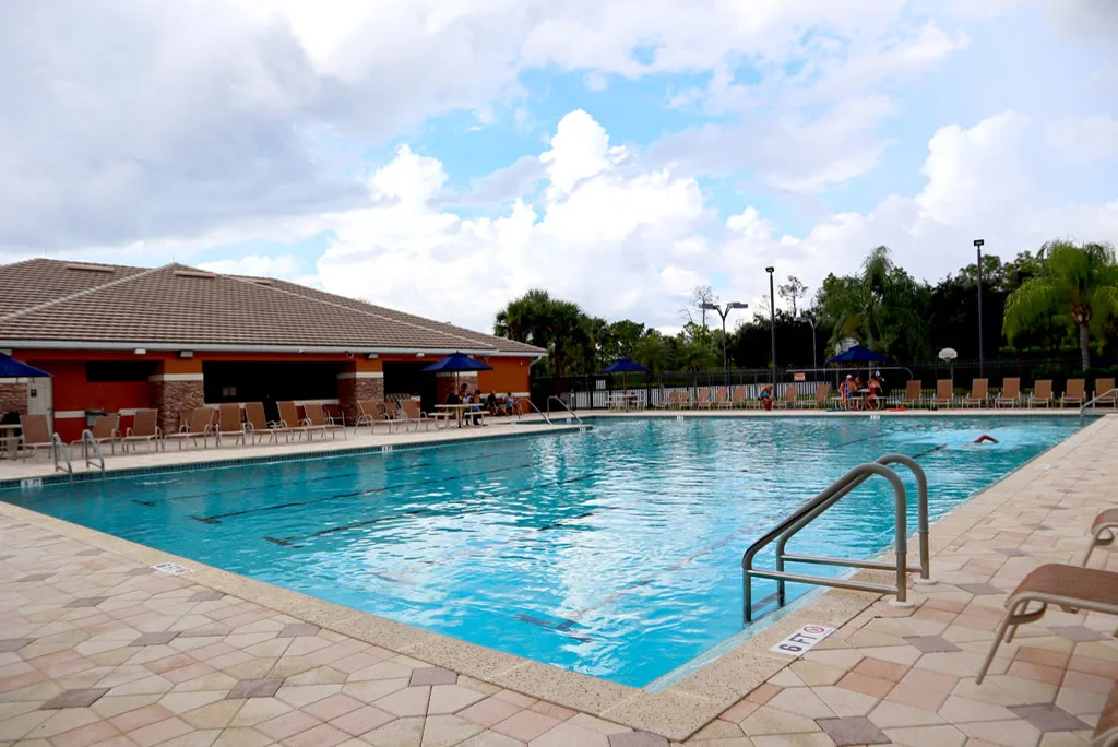 Stoneybrook community pool and cabana