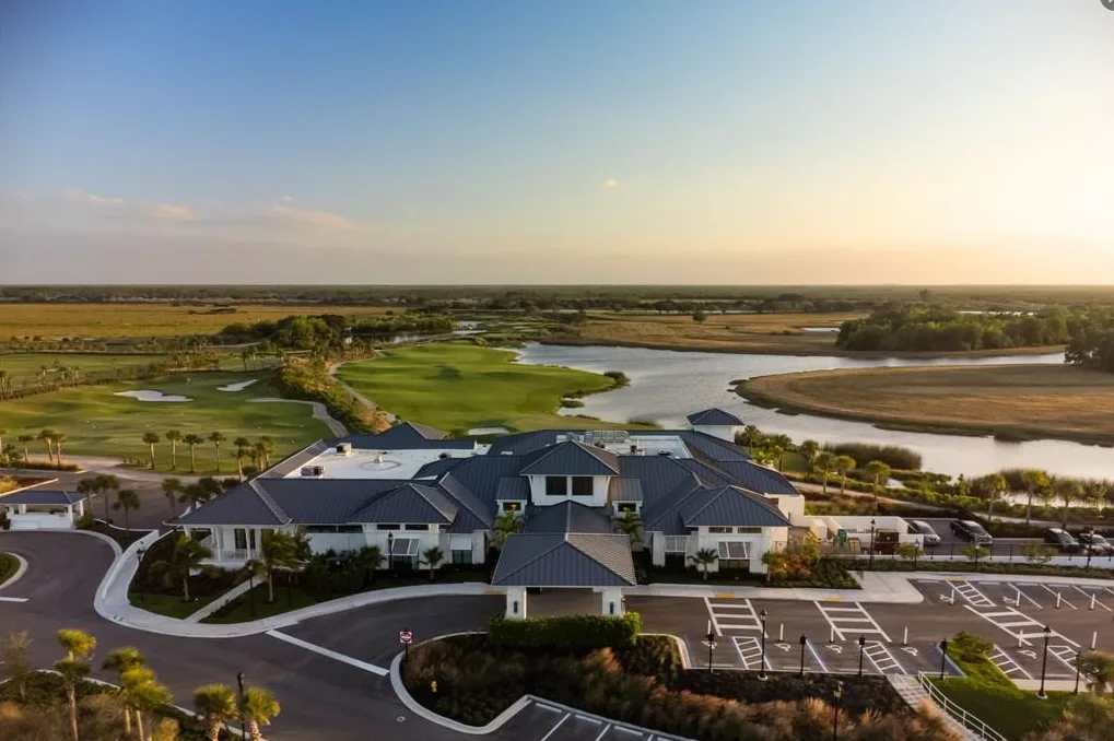 Fiddler's Creek golf clubhouse aerial