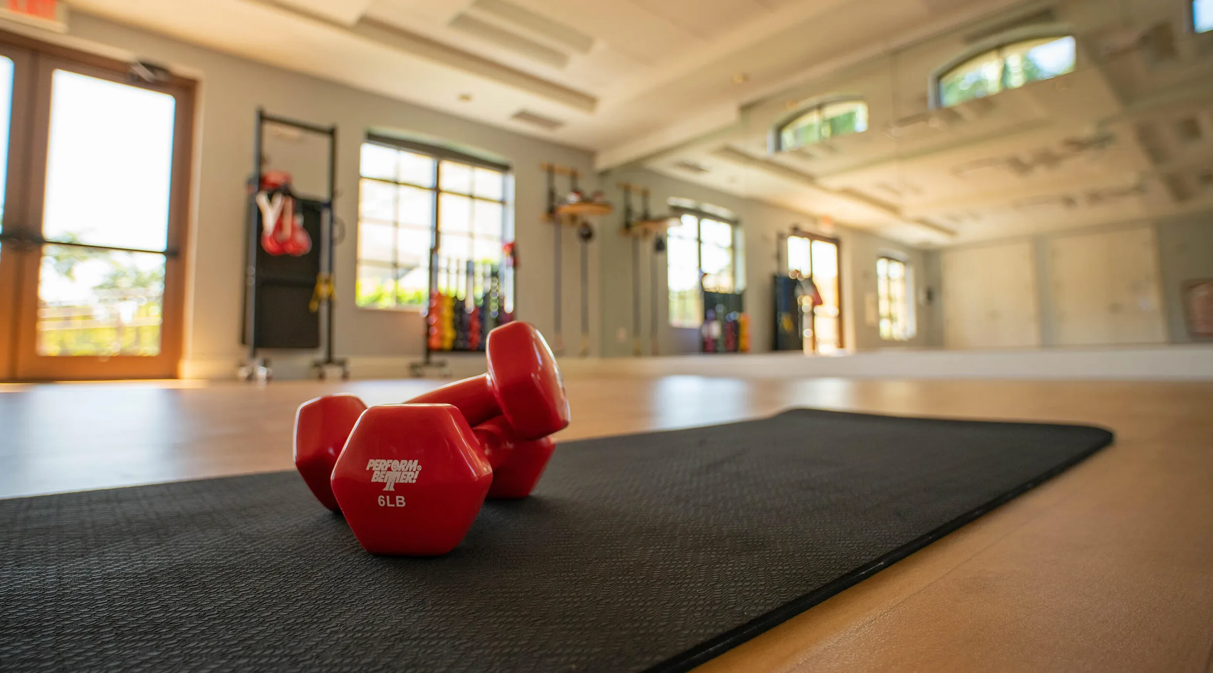 Fitness center at Stonebridge Country Club (official club site).