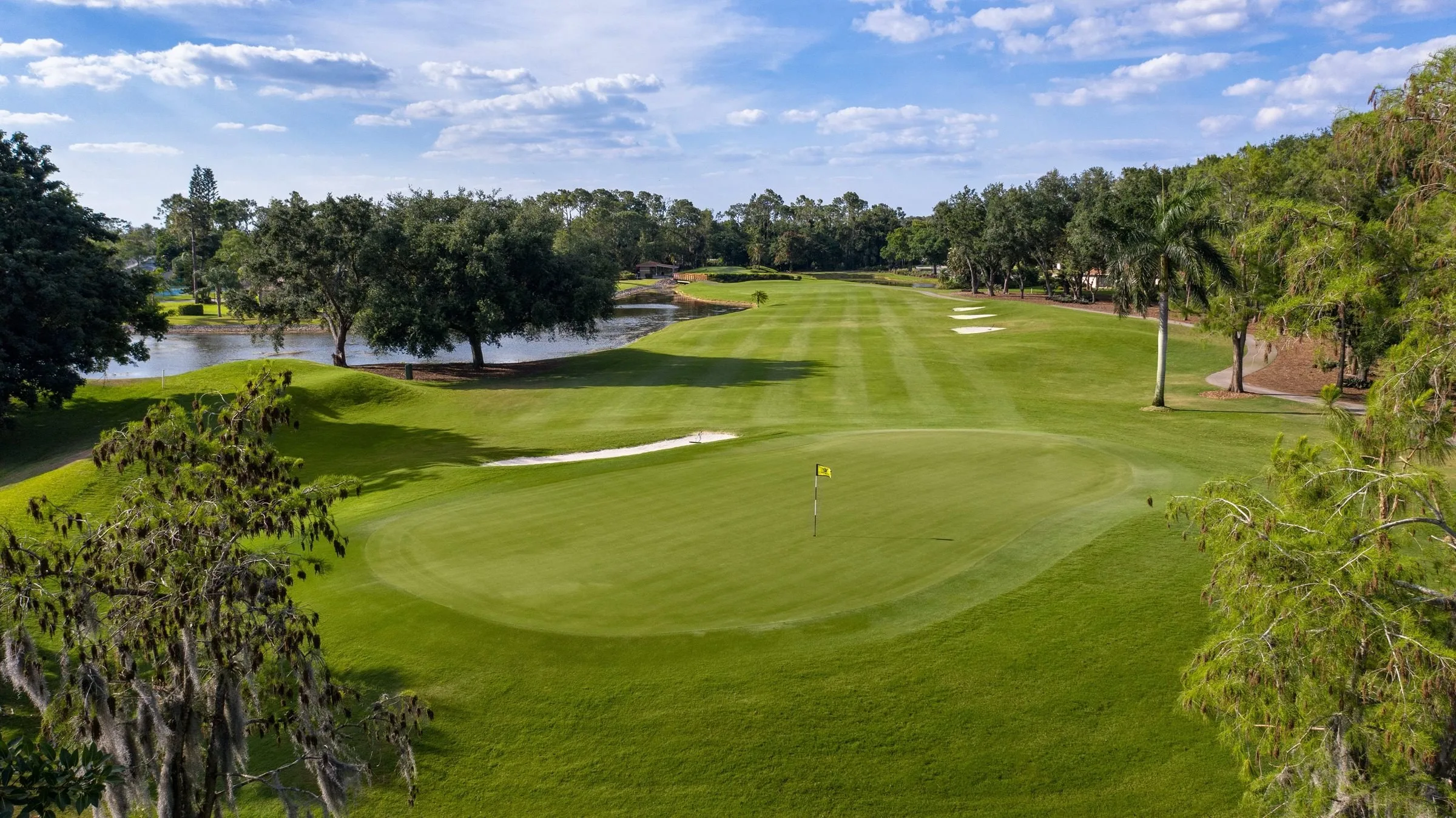 Aerial amenity / course view at Foxfire (official ClubhouseOnline).