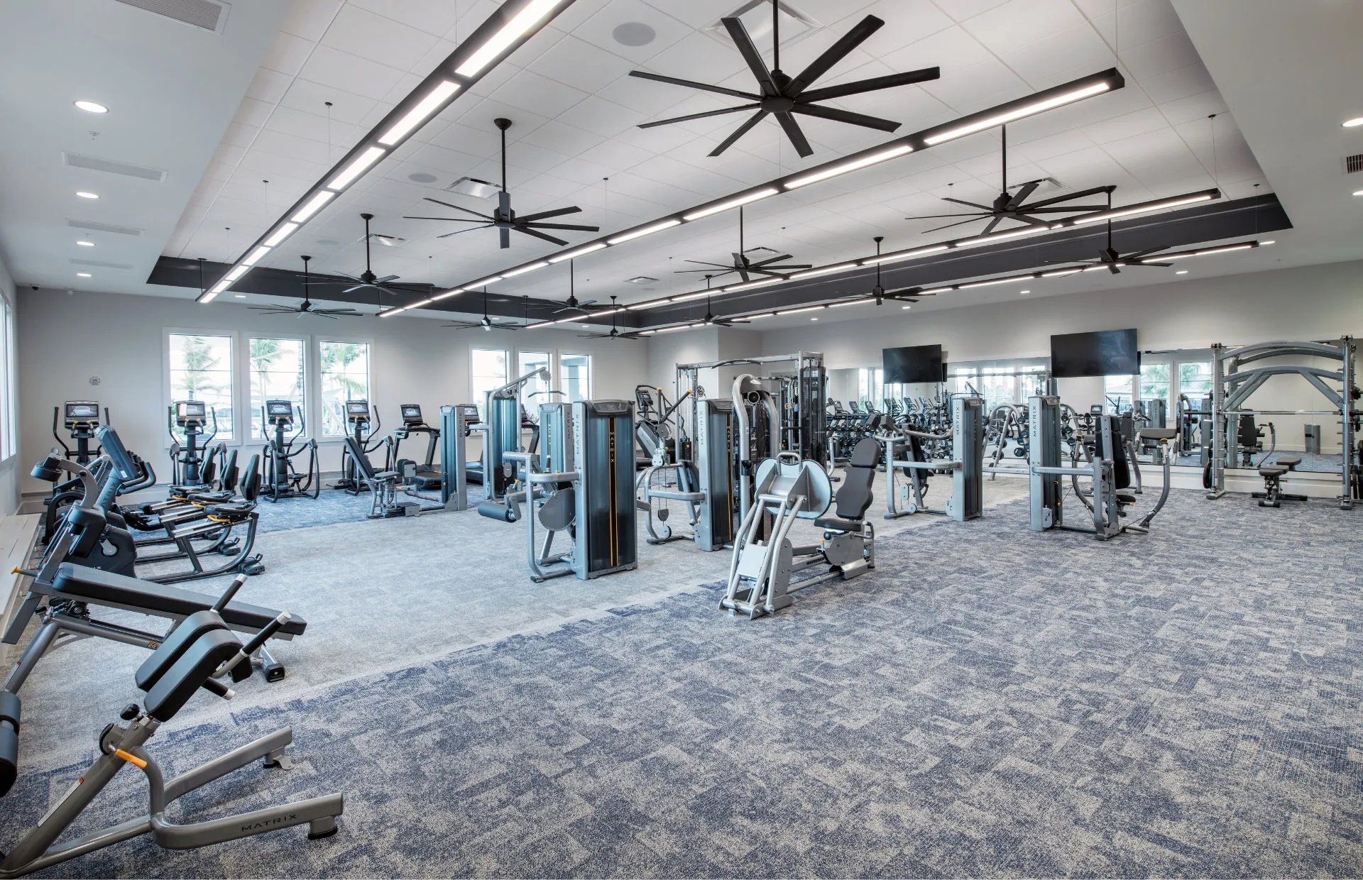 Clubhouse fitness center at Del Webb Oak Creek, North Fort Myers (official Del Webb site).