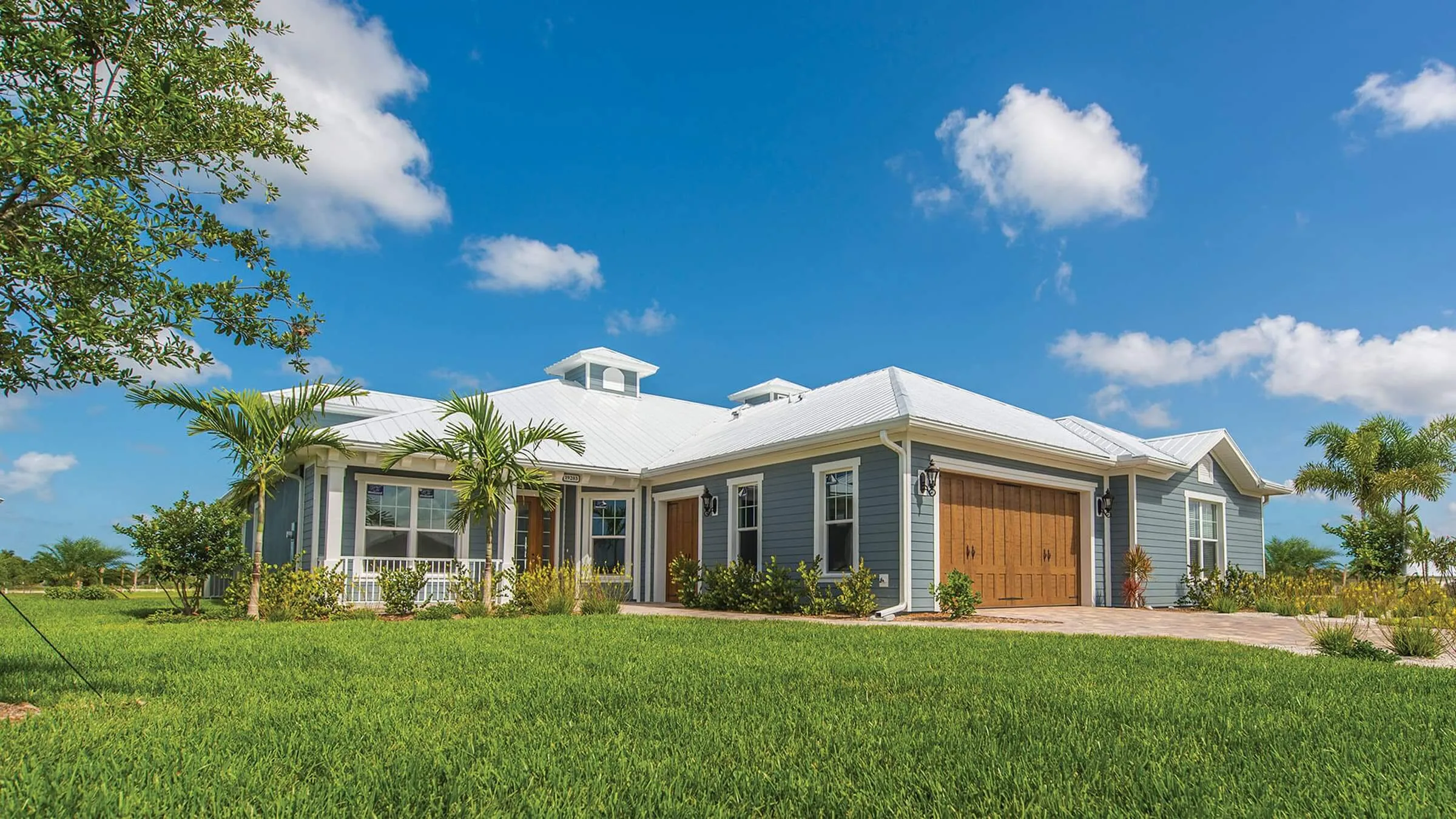 Estuary single-family home exterior at Shell Point (official press).