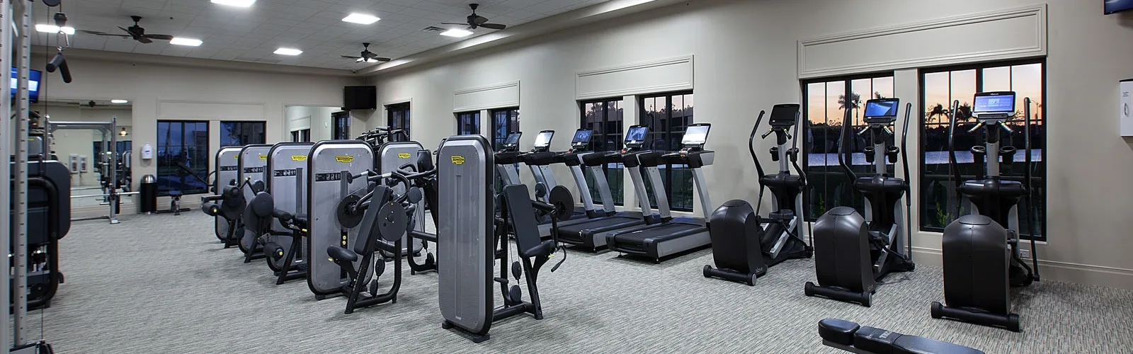 Fitness center at the Arborwood Preserve Town Center, Fort Myers (official lifestyle site).