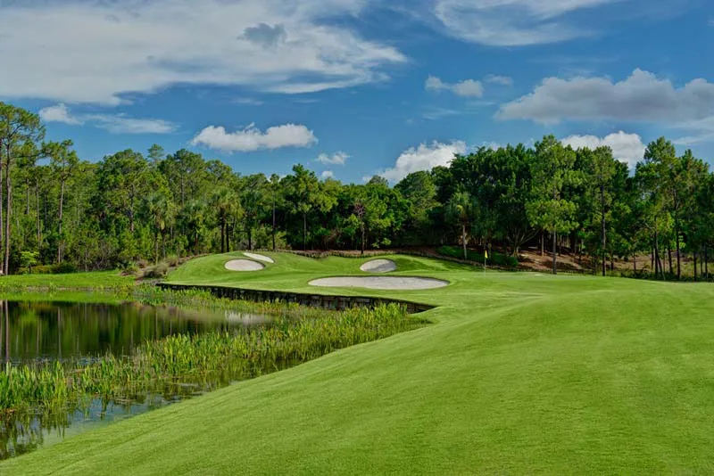 Golf course view published on the Colonial Country Club Fort Myers site.