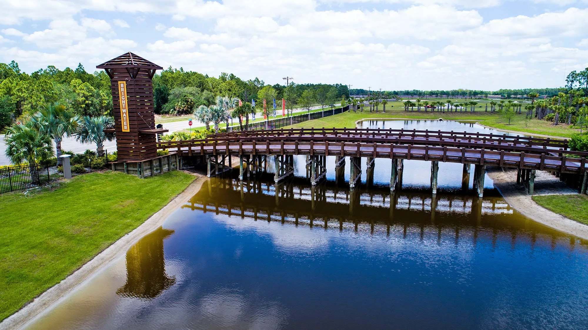 Brightwater neighborhood / lagoon setting