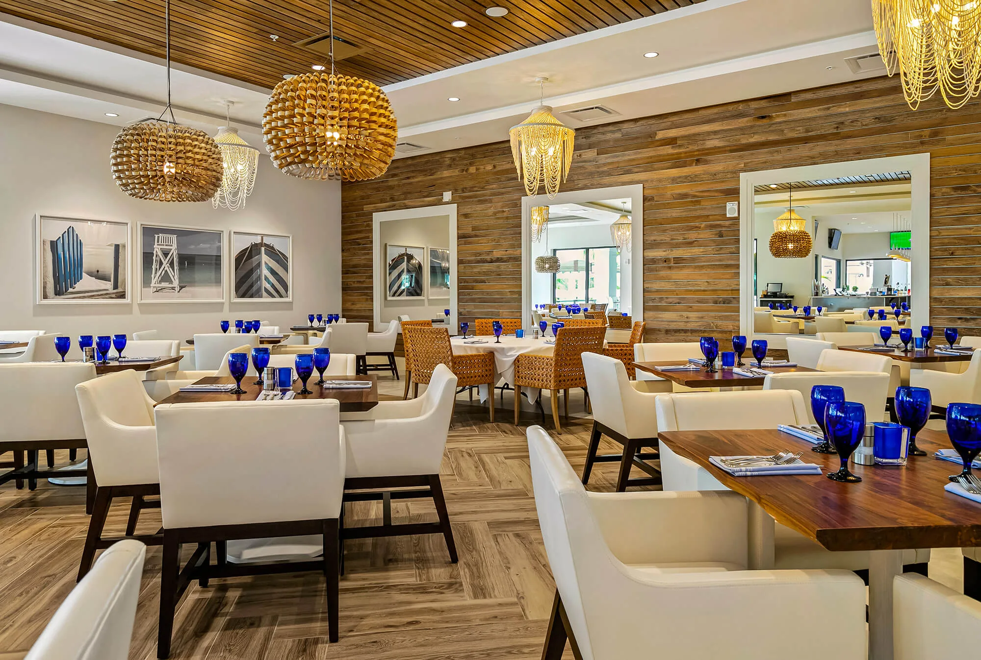 Dining room at The Club at The Dunes of Naples.