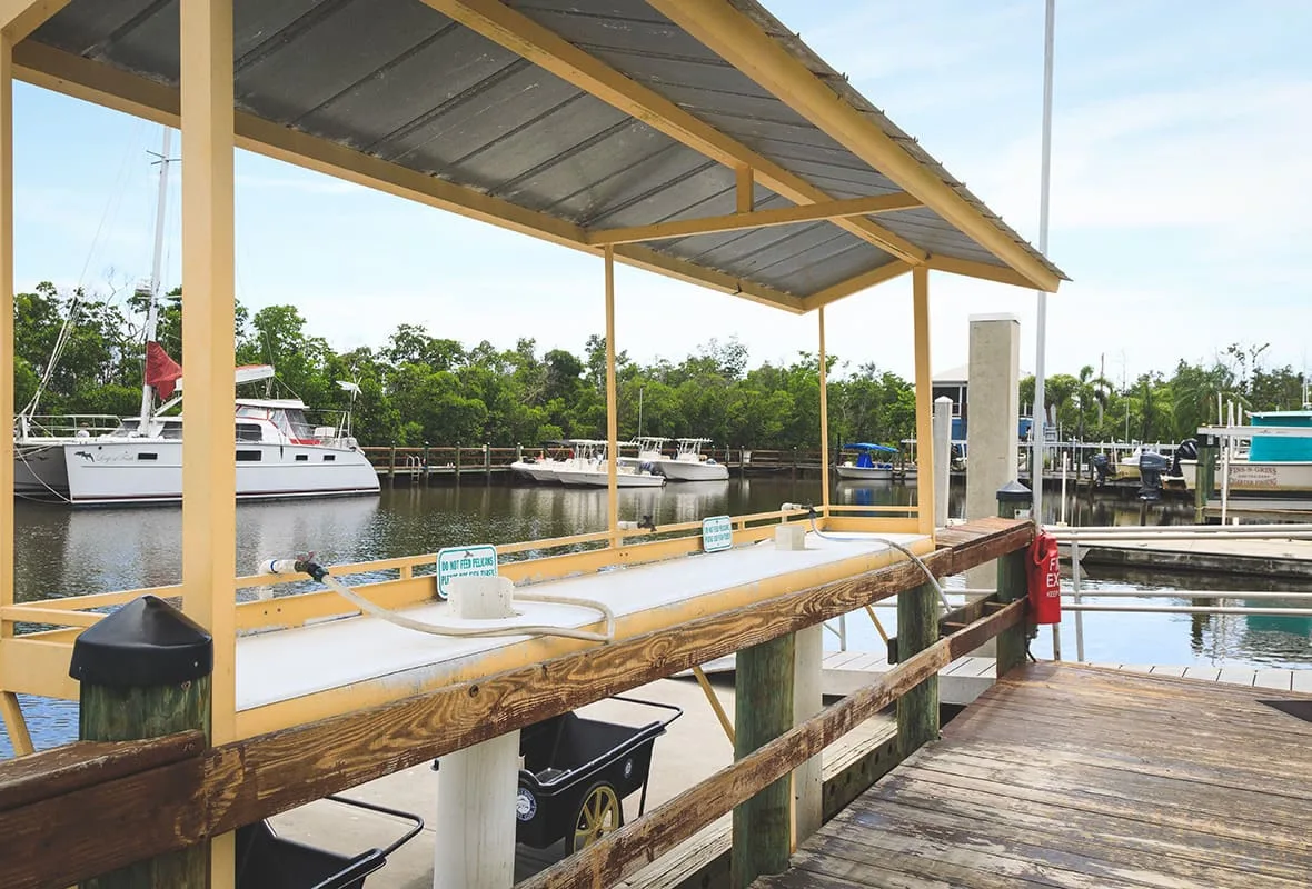 Calusa Island marina, Goodland