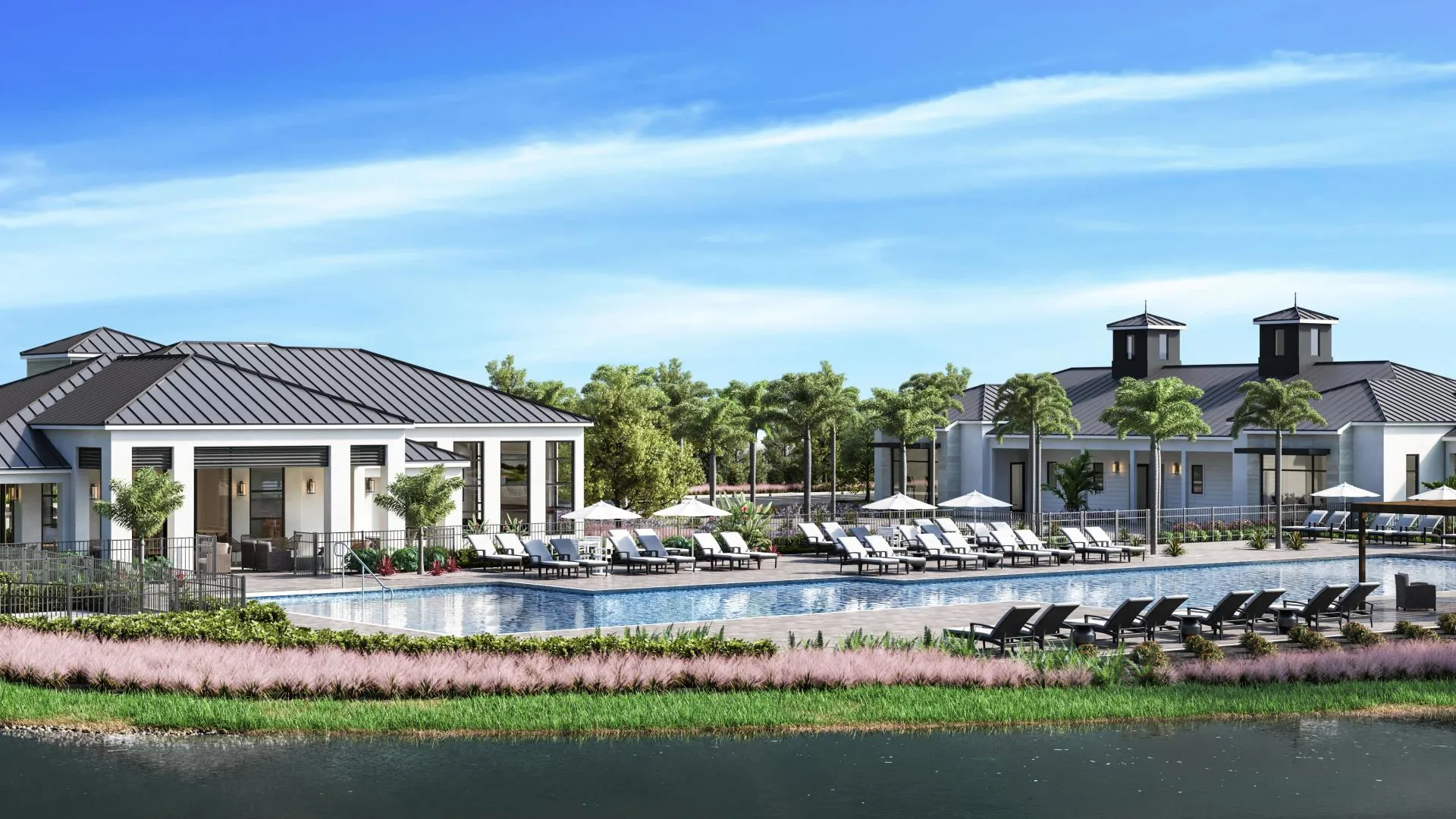 Meridian amenity center pool