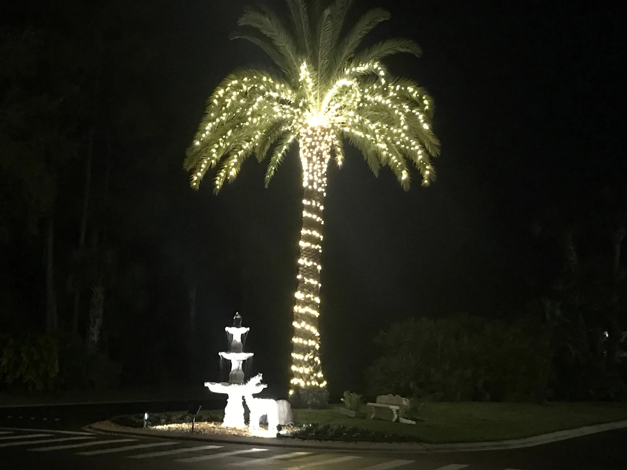 community fountain